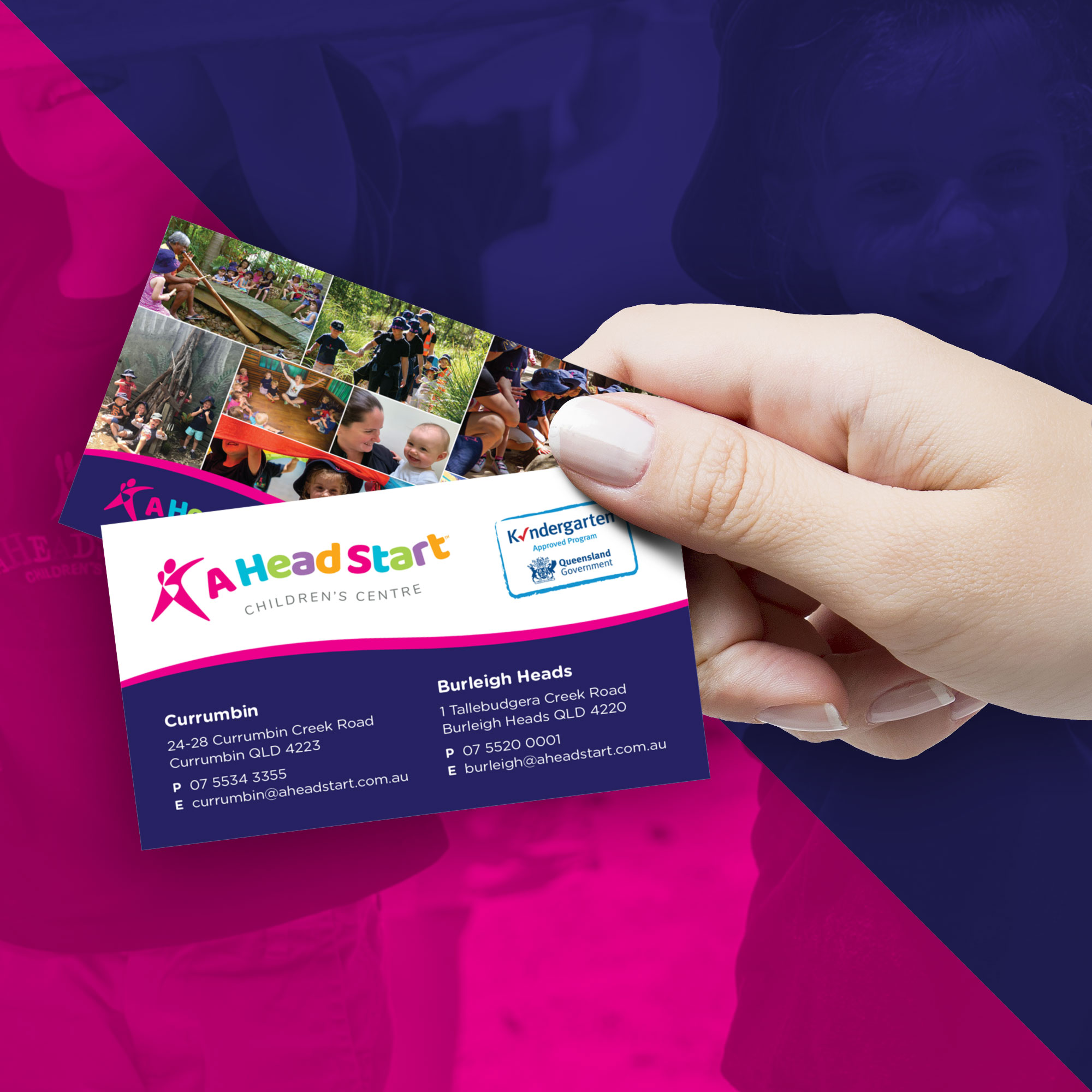 A Head Start Business Cards