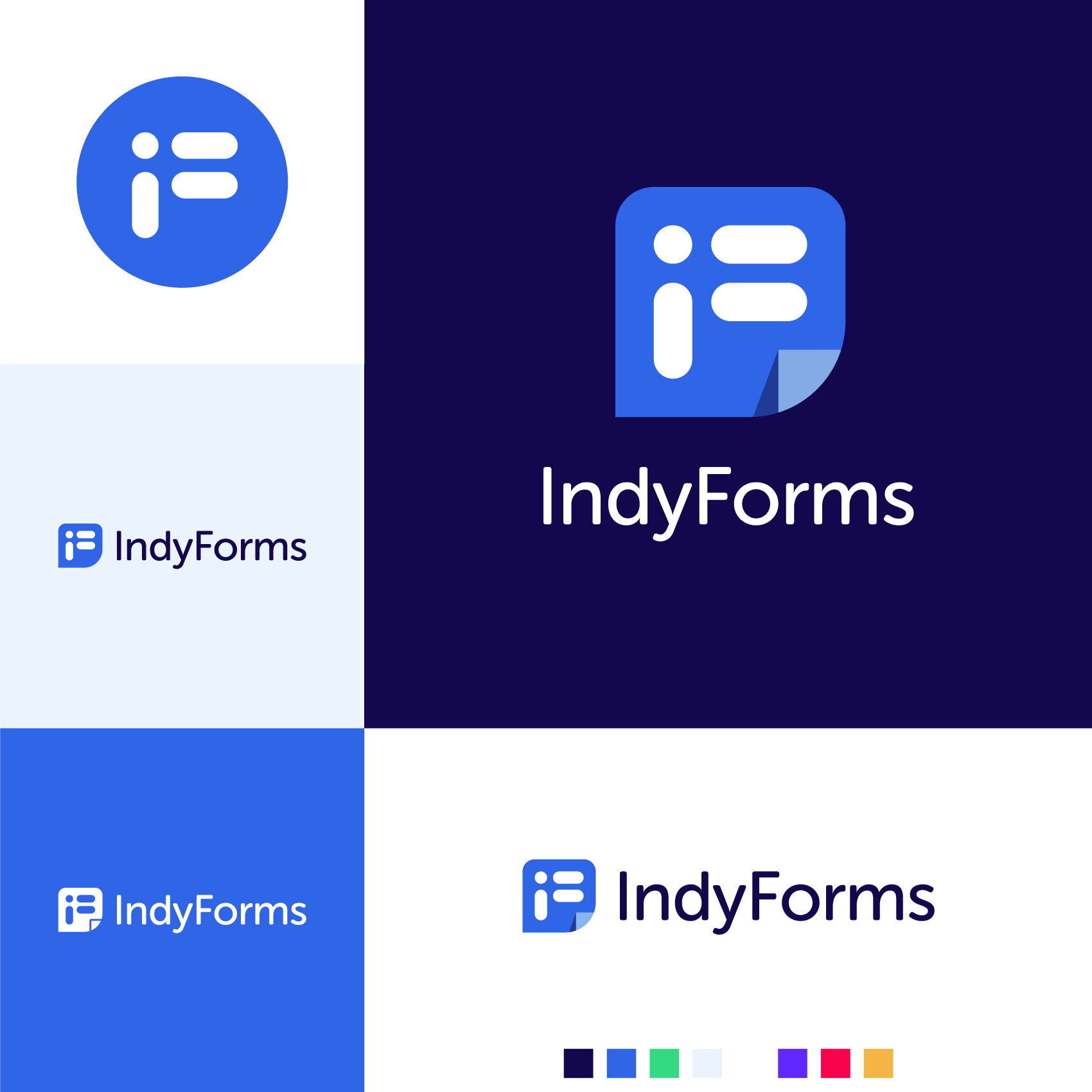 IndyForms Logo Concepts