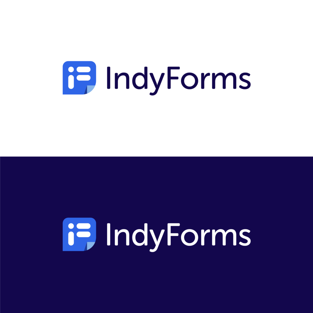 IndyForms Landscape Logo