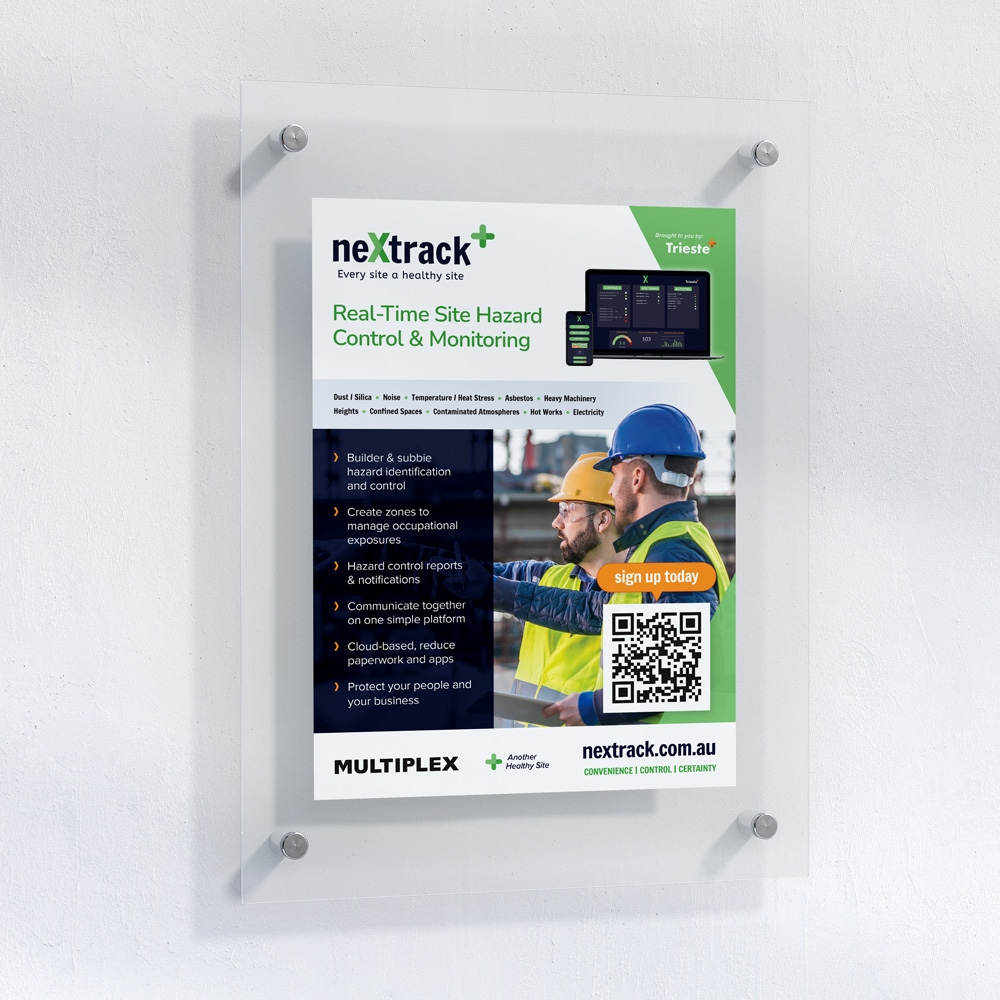 neXtrack A4 Poster